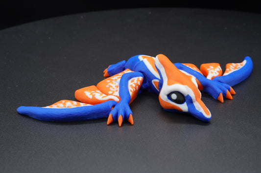 Pterodactyl – Articulated 3D Printed Dinosaur (5.5" L × 9" W × 1.5" H)