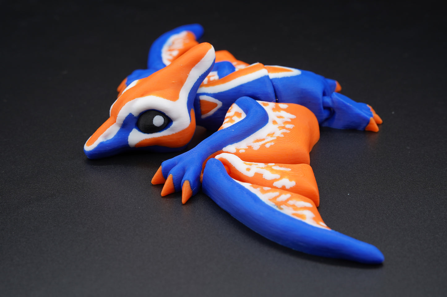 Pterodactyl – Articulated 3D Printed Dinosaur (5.5" L × 9" W × 1.5" H)