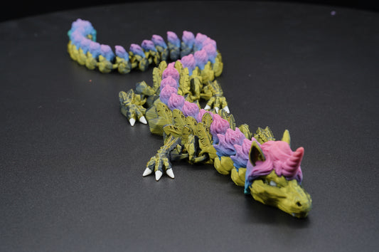 16.5" Alicorn Dragon – Articulated 3D Printed Dragon (16.5" × 1.5")