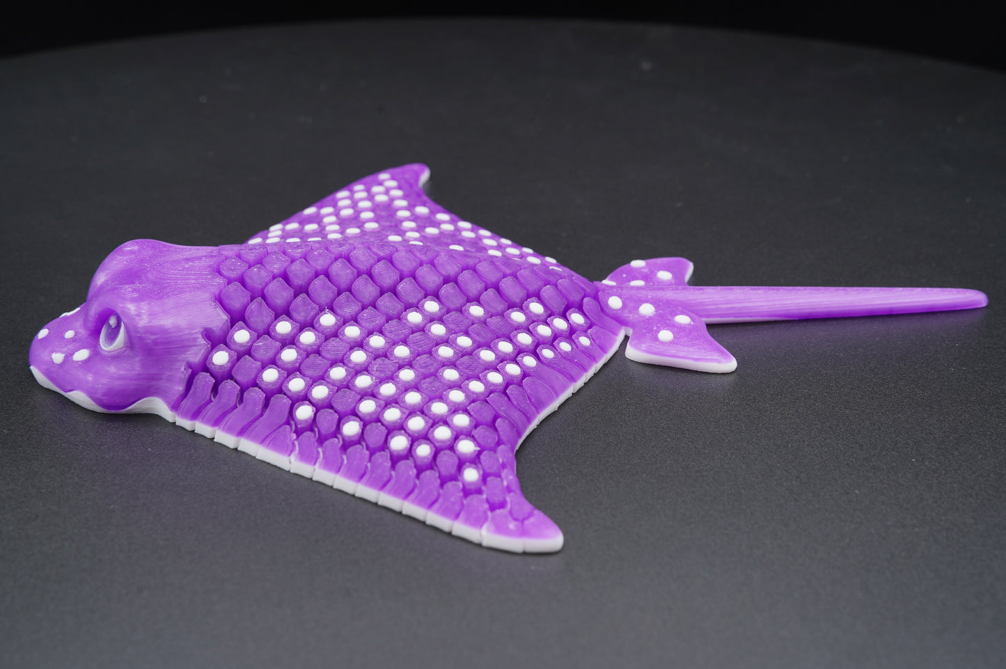 Spotted Ray – Articulated 3D Printed Stingray (9" × 8" × 1")