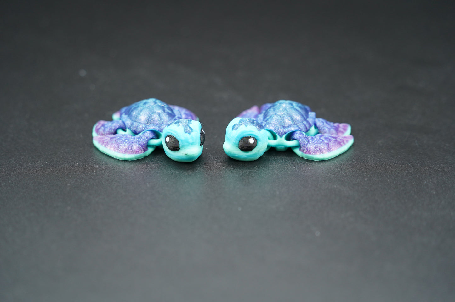 Sea Turtle Hatchling – Articulated 3D Printed Turtle (2” × 0.5”)