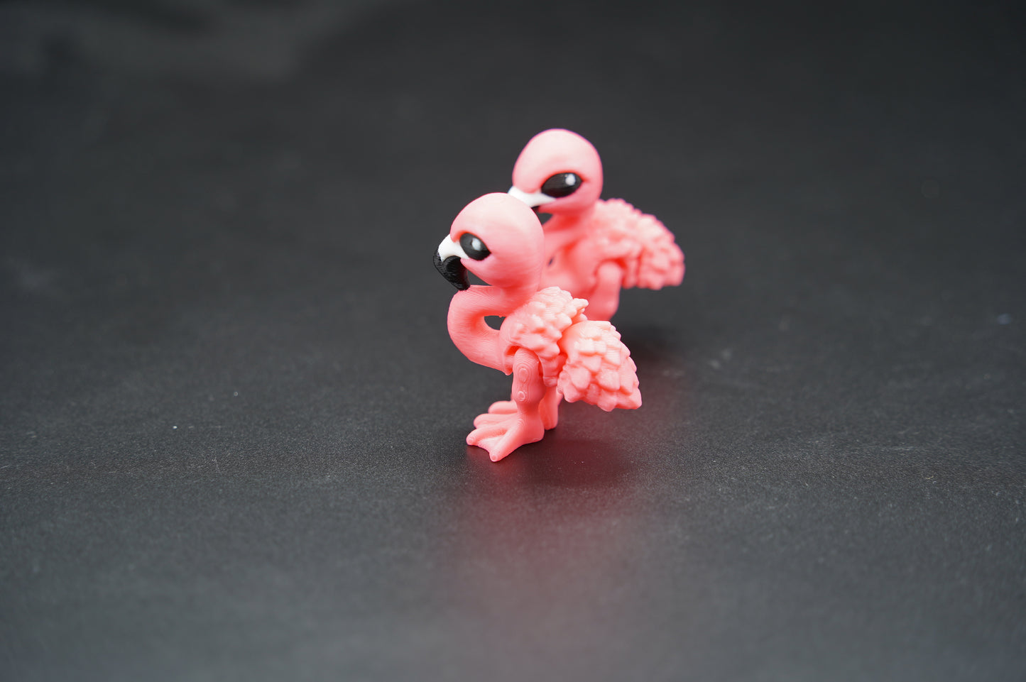 Flamingo Hatchling – Articulated 3D Printed Bird (2" × 1.5")