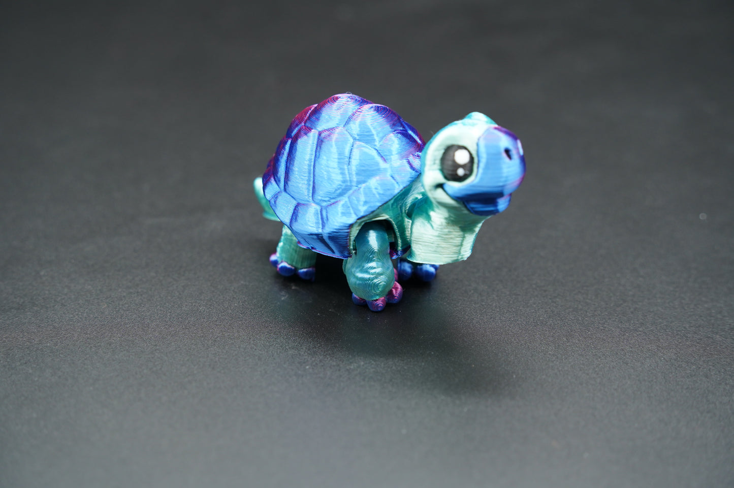 Mini Tortoise – Articulated 3D Printed Tortoise (3” × 2”)
