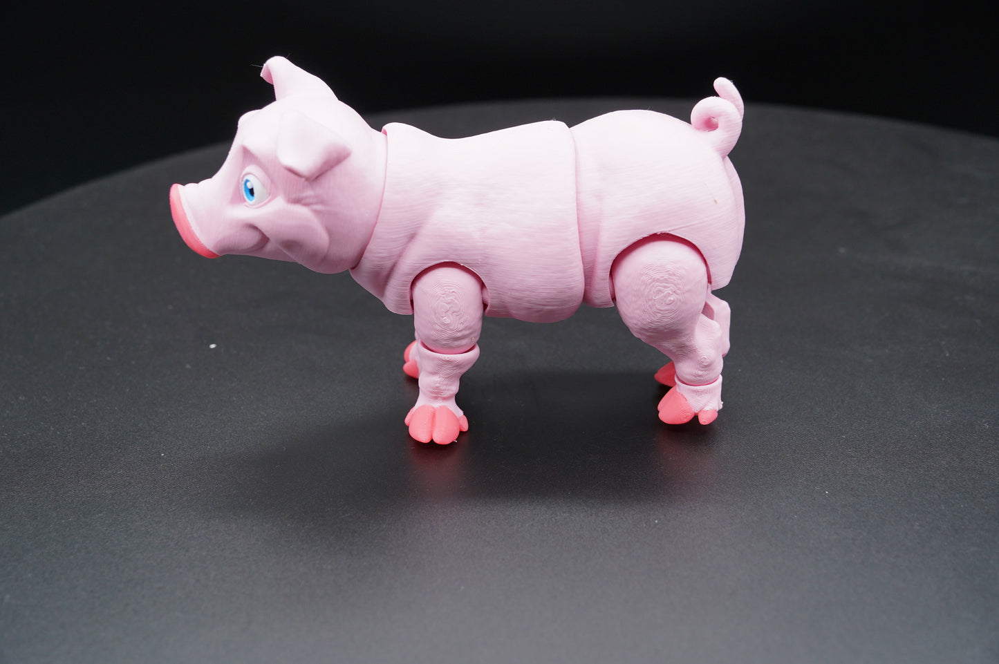Pig – Articulated 3D Printed Pig (7" × 4")