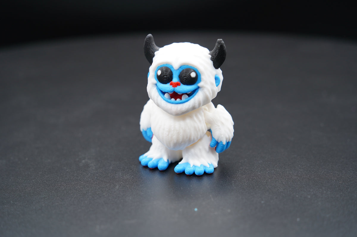 Yeti – Articulated 3D Printed Yeti (3" × 2.5")