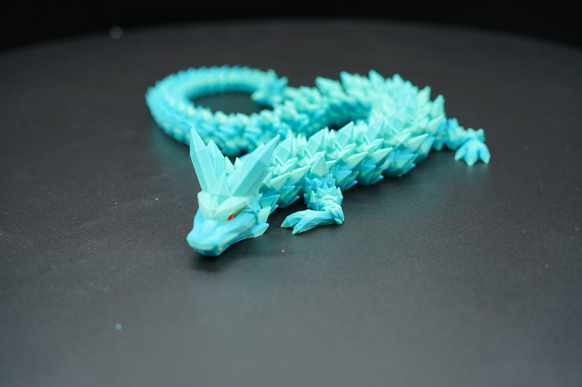 Crystal Dragon – Articulated Fantasy Figure (18”)