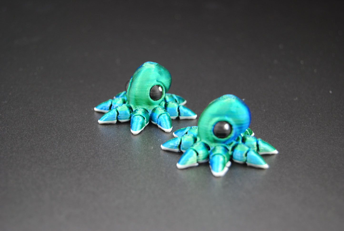 Octopus Hatchling – Articulated 3D Printed Octopus (1.75” × 1”)