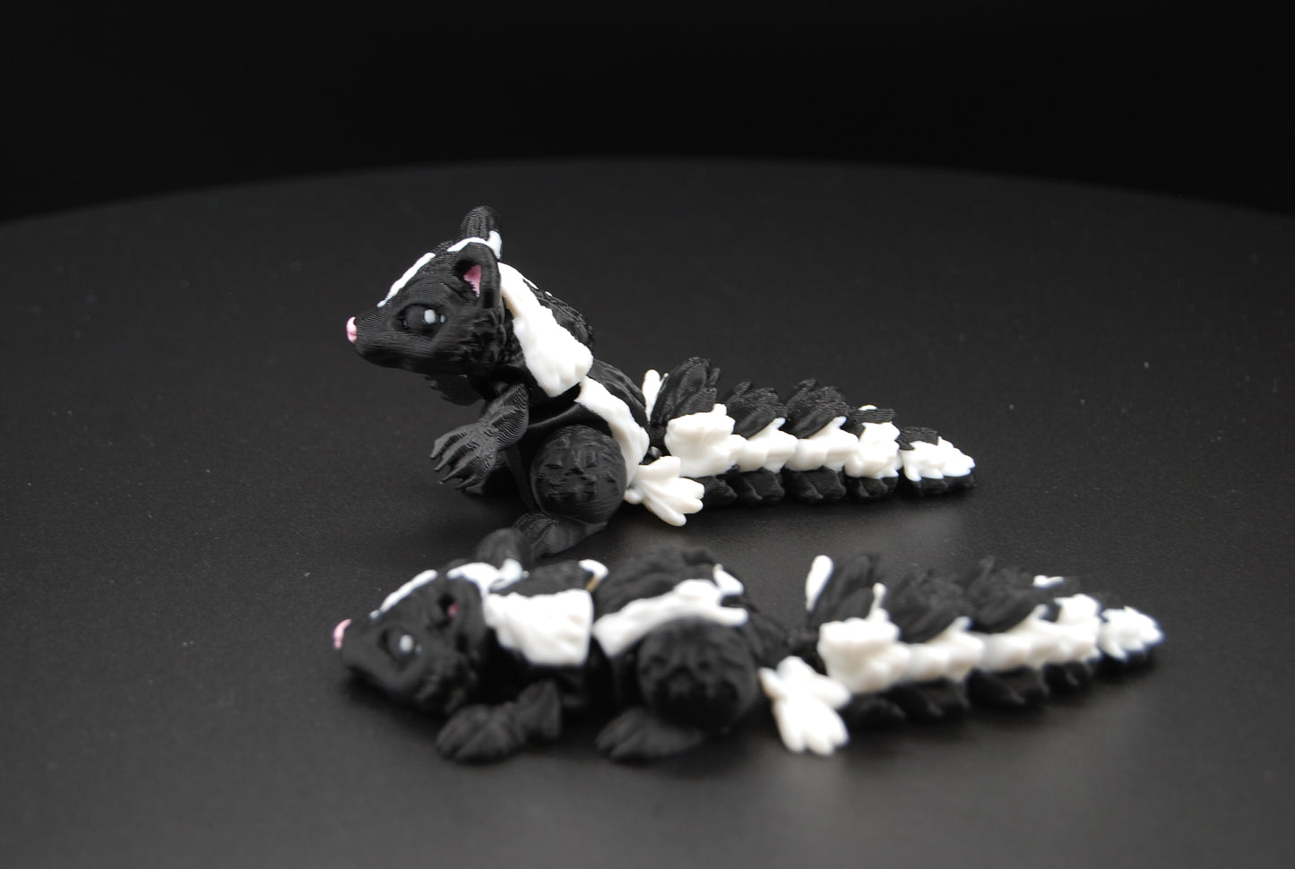 Mini Skunk – Articulated 3D Printed Skunk (5.5” × 1”)