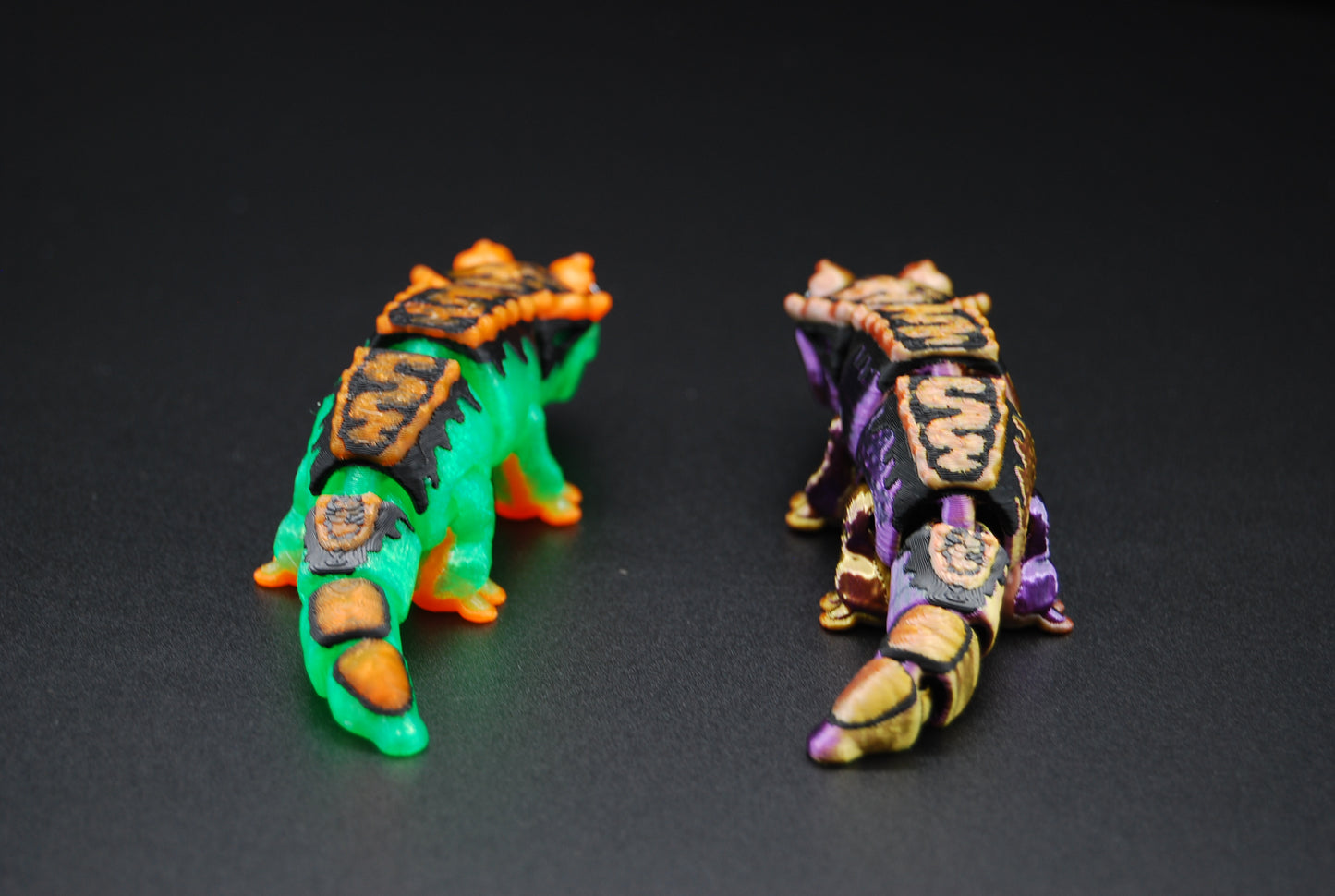 Mini Crested Gecko – Articulated 3D Printed Gecko (4.25” × 0.75”)