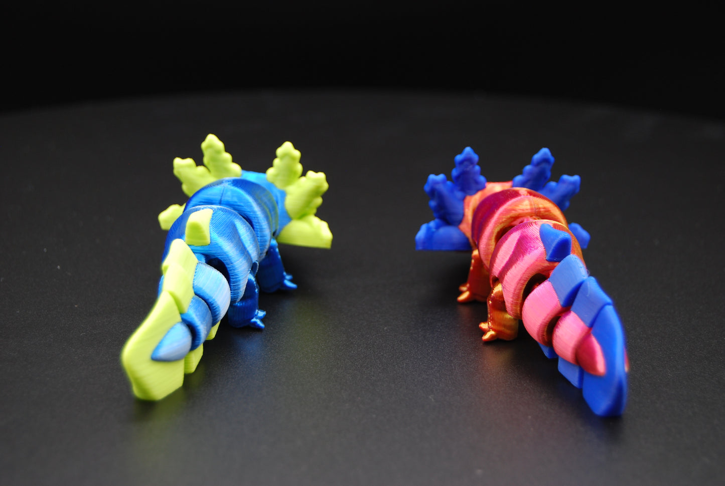 Tiny Axolotl – Articulated 3D Printed Axolotl (4.25” × 1”)