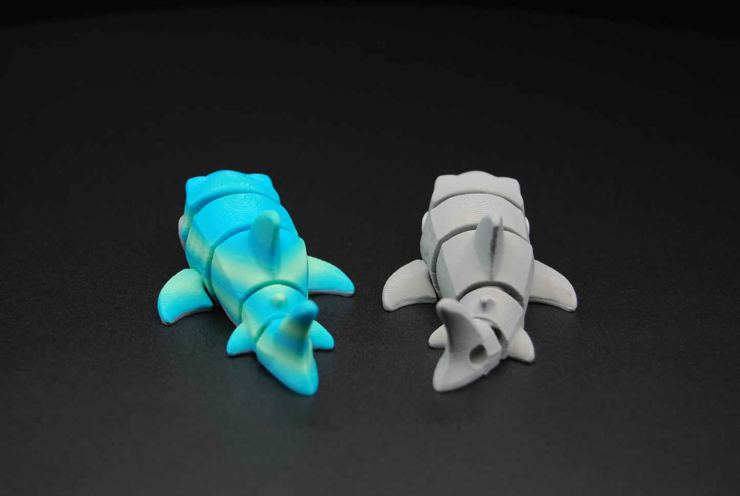 Mini Great White Shark – Articulated 3D Printed Shark (4” Long)