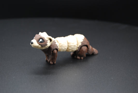 Mini Ferret – Articulated 3D Printed Ferret (4.5” × 1.75”)