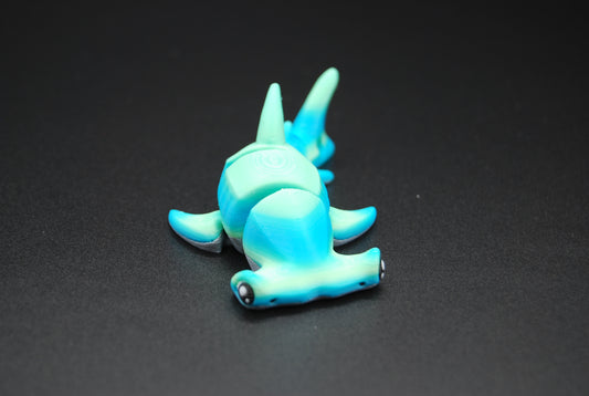 Mini Hammerhead Shark – Articulated 3D Printed Shark (3.5” Long)