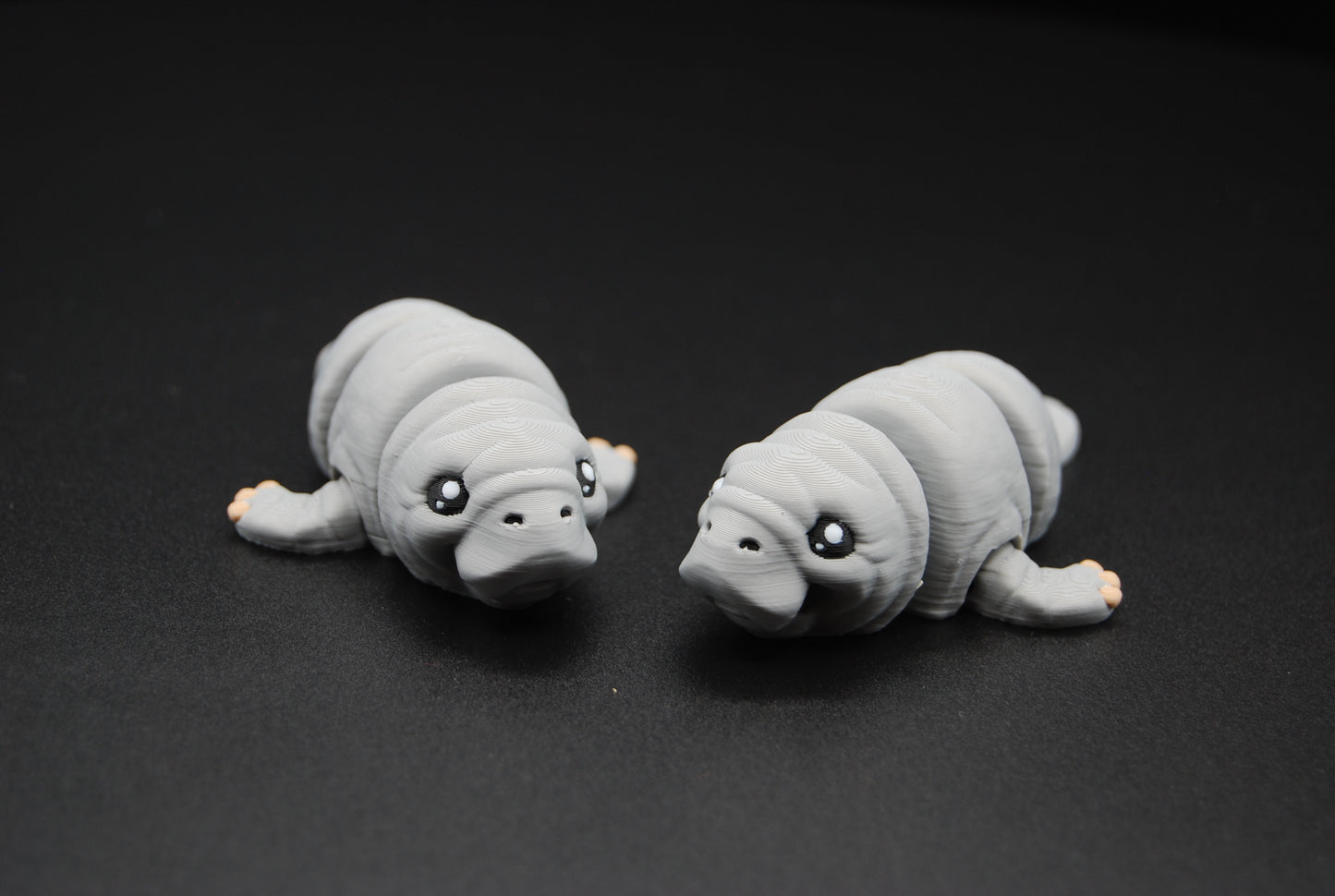 Mini Manatee – Articulated 3D Printed Manatee (3.75” × 1”)