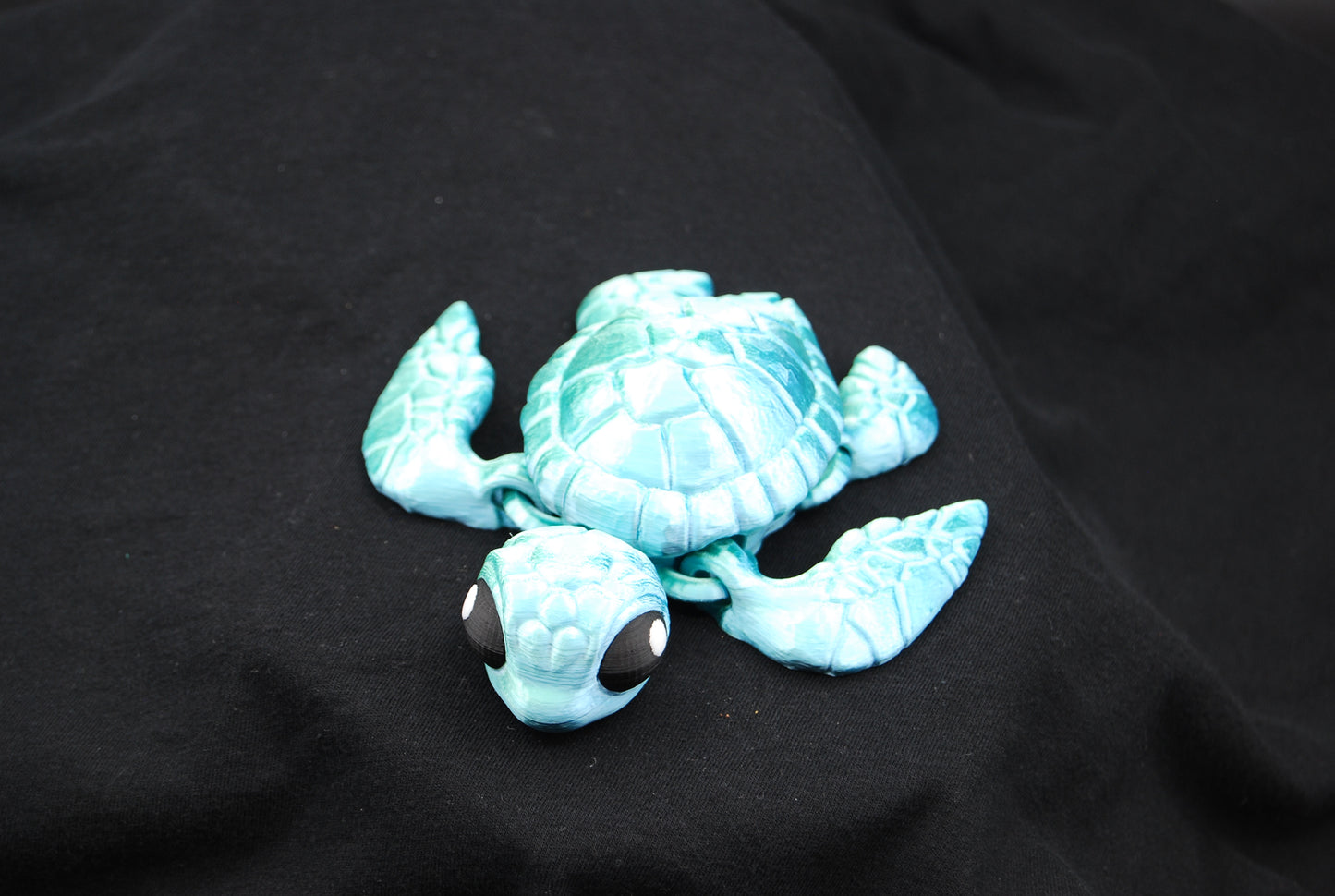 Articulated Sea Turtle – 3D Printed Poseable Turtle (5” Long)
