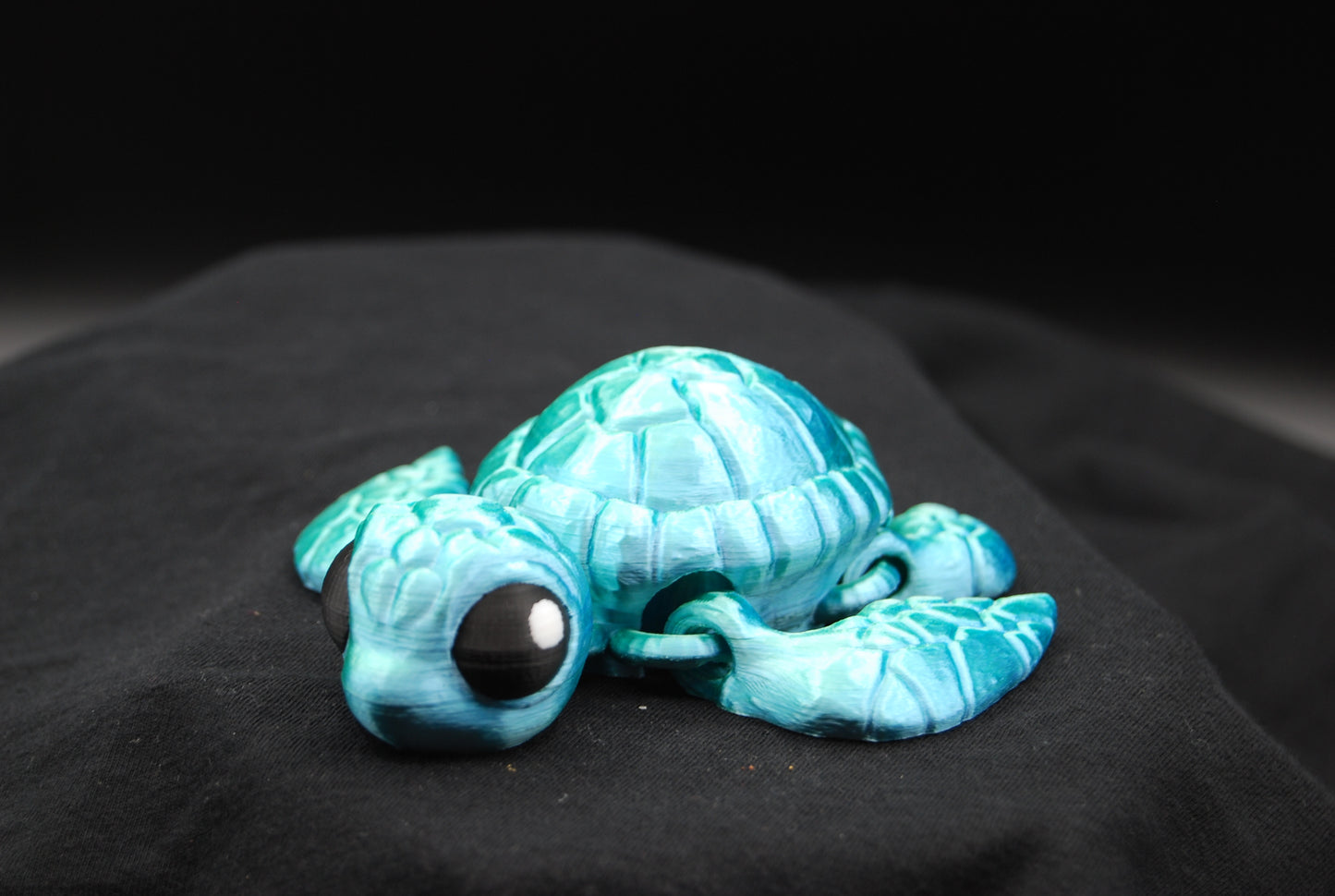 Articulated Sea Turtle – 3D Printed Poseable Turtle (5” Long)