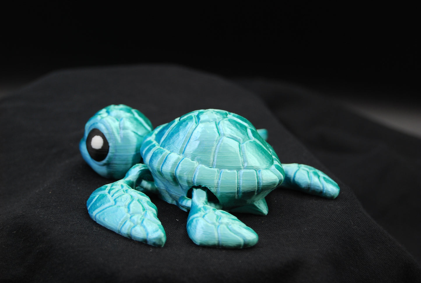 Articulated Sea Turtle – 3D Printed Poseable Turtle (5” Long)